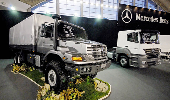 Beotruck - Mercedes-Benz u Hali 3 Beogradskog sajma