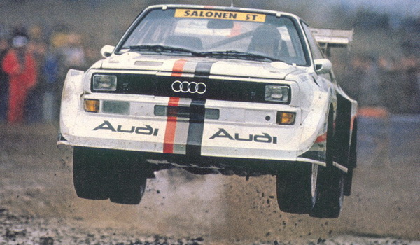 Rally – 30 godina Audi Quattro modela