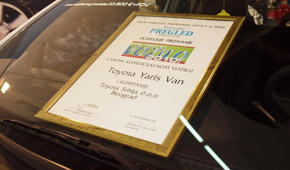 Toyota Yaris Van - Lako komercijalno vozilo 2010!