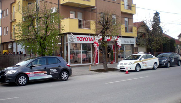 Toyota u centru Šapca!