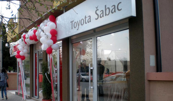 Toyota u centru Šapca!