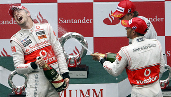 F1 VN Kine - Double McLarena, deveti trijumf Buttona