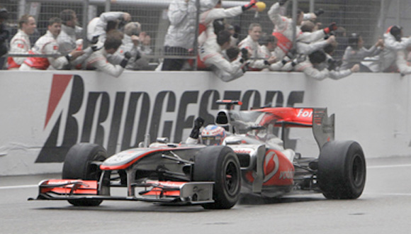 F1 VN Kine - Double McLarena, deveti trijumf Buttona