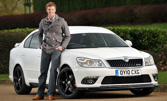 Škoda Octavia RS za Guya Wilksa