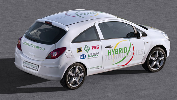 Schaeffler Hybrid: Corsa sa tri elektromotora