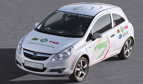 Schaeffler Hybrid: Corsa sa tri elektromotora
