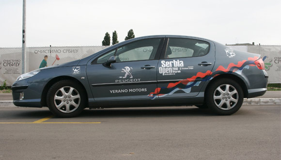 Peugeot oficijelno vozilo drugog ATP turnira „Serbia Open”