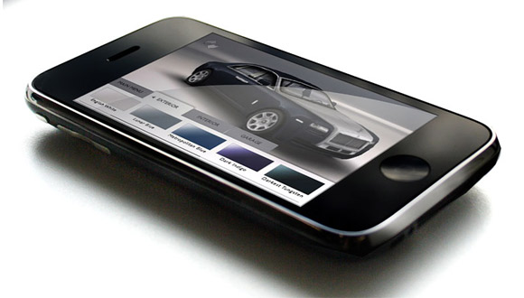 Rolls-Royce Ghost: konfigurator za iPhone