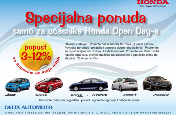 Honda OpeN DAy