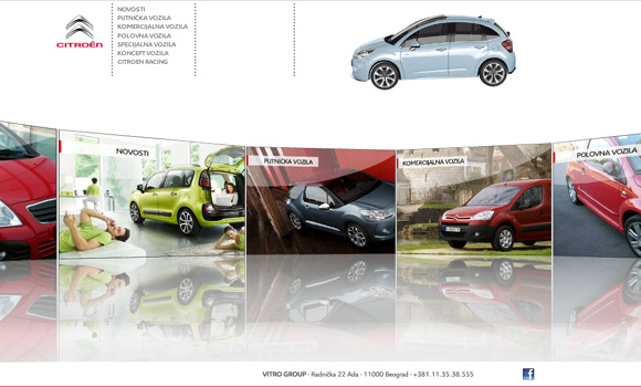 Umiven sajt Citroen - Vitro Group