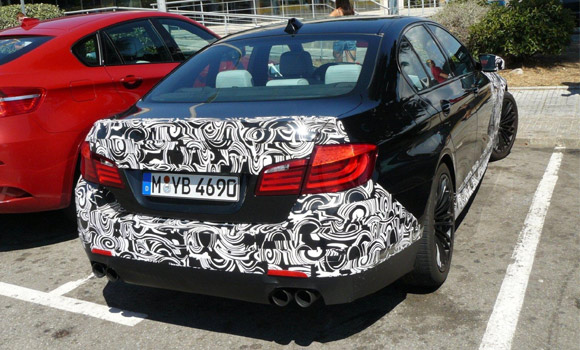 BMW M5 (F10) - nove špijunske fotografije