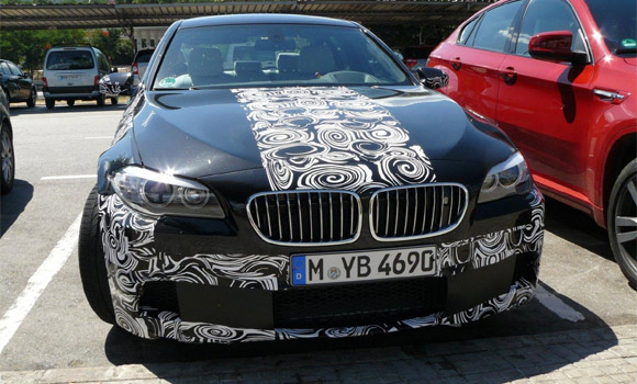 BMW M5 (F10) - nove špijunske fotografije
