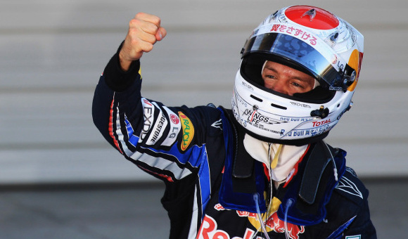 F1 VN Japana - Double Red Bulla, pobeda Vettela