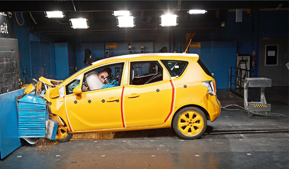 Pet Euro NCAP zvezdica za Opel Merivu