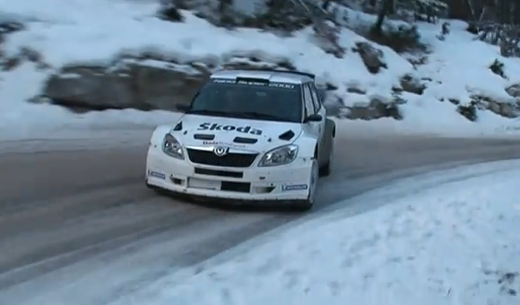 IRC - Video: Jan Kopecky testira pred Rally Monte Carlo