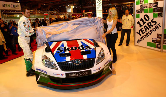 IRC - Tim Škoda UK predstavio automobil za sezonu 2011