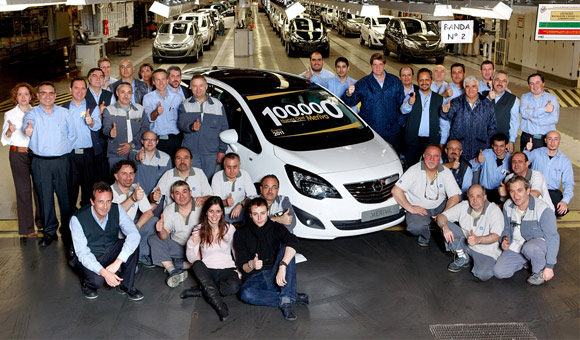 Proizvedena 100.000. Opel Meriva!