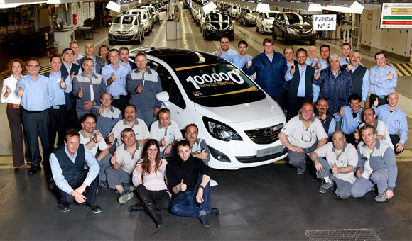 Proizvedena 100.000. Opel Meriva!