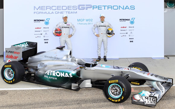 Formula 1 - Mercedes-Benz prikazao W02