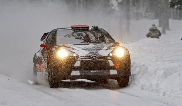 Rally Sweden 2011 - Raikkonen izleteo na shakedownu