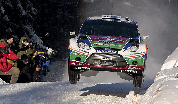 Rally Sweden 2011 - Hirvonen u vođstvu, H. Solberg out !