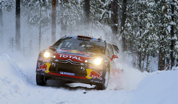 Rally Sweden 2011 - Hirvonen vodi, na scenu stupa taktika
