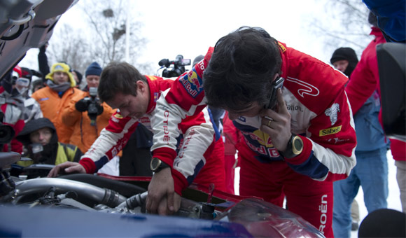 Rally Sweden - Drama Sebastiena Loeba na cilju + VIDEO