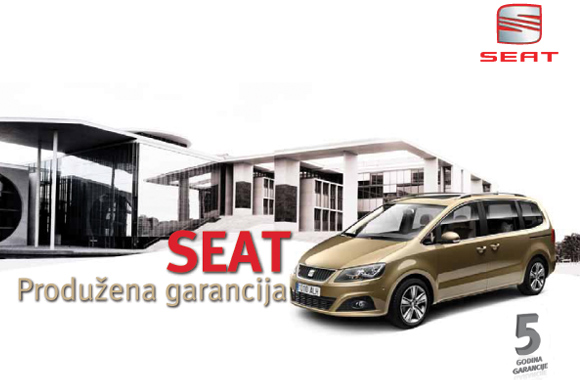 SEAT - 5 godina garancije u Srbiji i Crnoj Gori