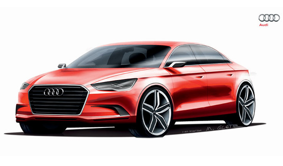 Audi A3 concept: sedan za Ženevu 2011