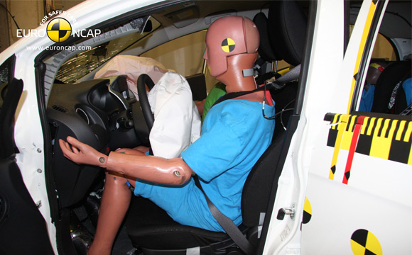 Mitsubishi i-MiEV: 4 EuroNCAP zvezdice