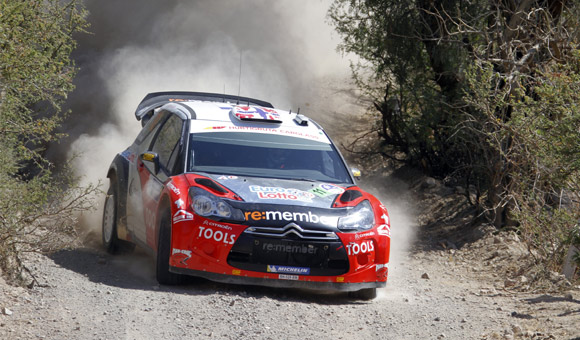 Rally Mexico - Citroën “kolo vodi”