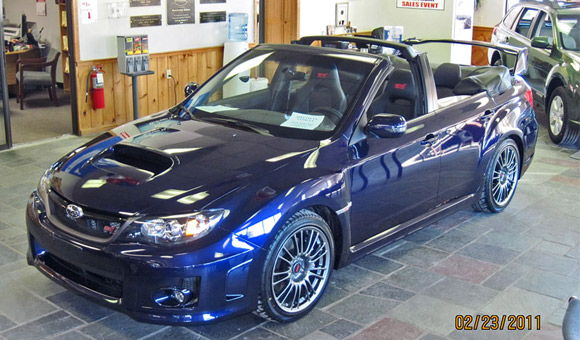 Subaru WRX STI Convertible: sportista ostao bez krova