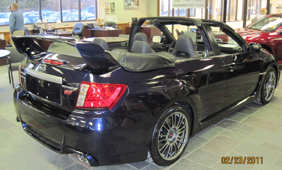 Subaru WRX STI Convertible: sportista ostao bez krova