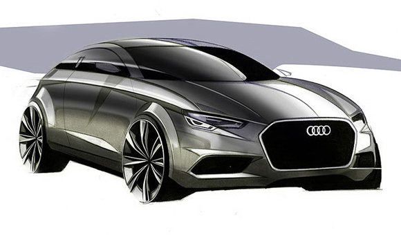 Novi Audi A3 - prve skice