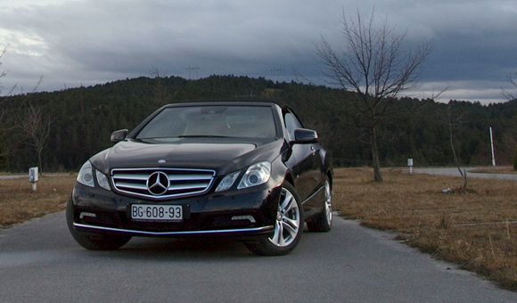 Vozili smo: Mercedes-Benz E 250 CDI Cabrio