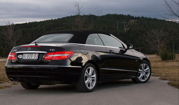 Vozili smo: Mercedes-Benz E 250 CDI Cabrio