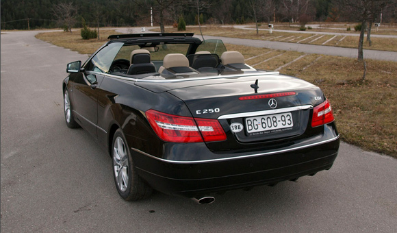 Vozili smo: Mercedes-Benz E 250 CDI Cabrio