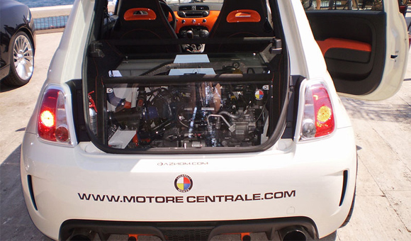 Aznom Abarth 500: 230 KS i motor iznad zadnje osovine