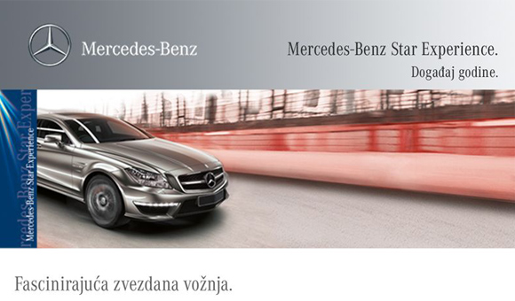 Mercedes-Benz Star Experience: 11.-15. maj - staza Navak