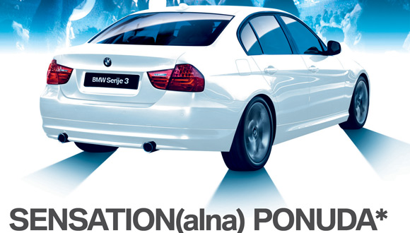 BMW – Oficijelno vozilo Sensation žurke