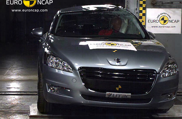 Euro NCAP 2011: Peugeot 508 – Pet zvezdica