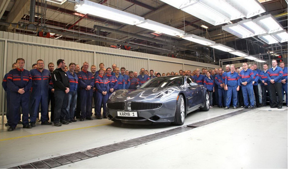 Fisker Karma: Proizvodnja počela, prvi kupac Leonardo di Caprio