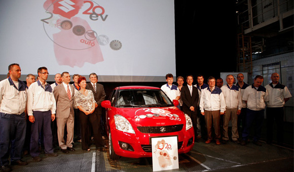 Suzuki u Mađarskoj: 20 godina i 2 miliona proizvedenih vozila