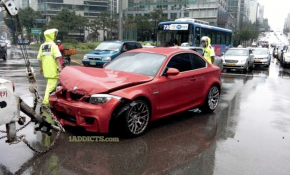 BMW 1 M Coupe - prvo razbijanje