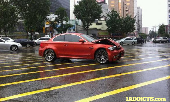 BMW 1 M Coupe - prvo razbijanje