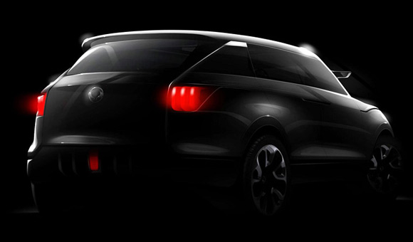 SsangYong Concept XUV 1 spreman za Frankfurt