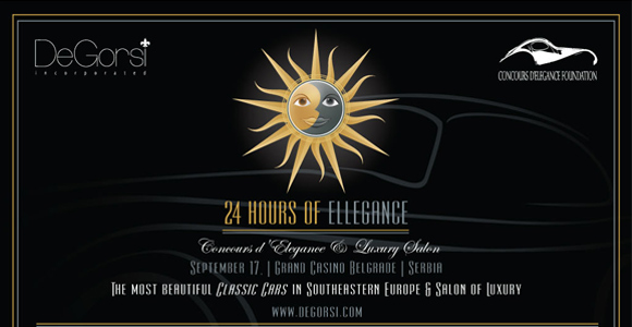 24 sata Elegancije Concours d’ Elegance and Luxury Salon