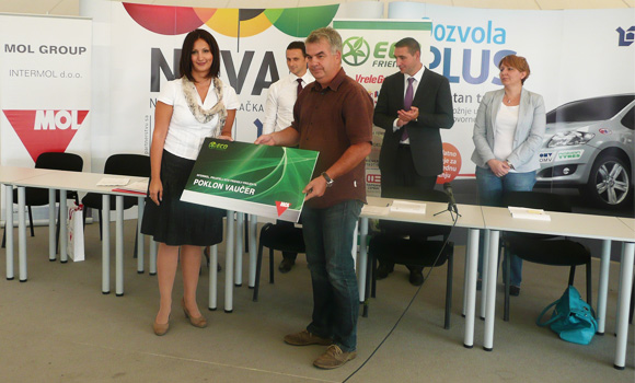 MOL nagradio gorivom kupce ekoloških vozila u Srbiji