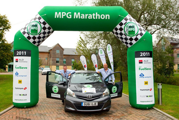 Novi Yaris postigao najnižu potrošnju goriva na maratonu u UK