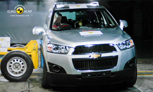 EuroNCAP nagradio limuzinu Chevrolet Aveo i Captivu sa pet zvezdica